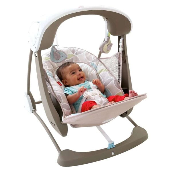 Cadeira balanço automática Deluxe Take-Along Swing & Seat - Fisher-Price - Imagem 2