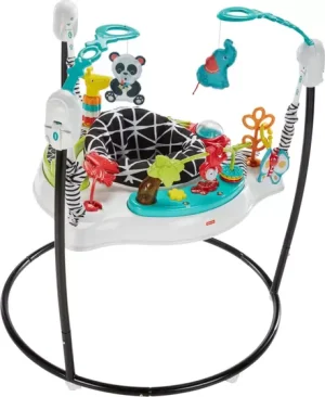 Fisher-Price Animal Wonders Jumperoo, Branco 1 Contagem - Pack