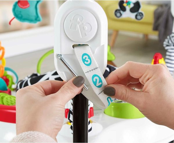 Fisher-Price Animal Wonders Jumperoo, Branco 1 Contagem - Pack - Image 4