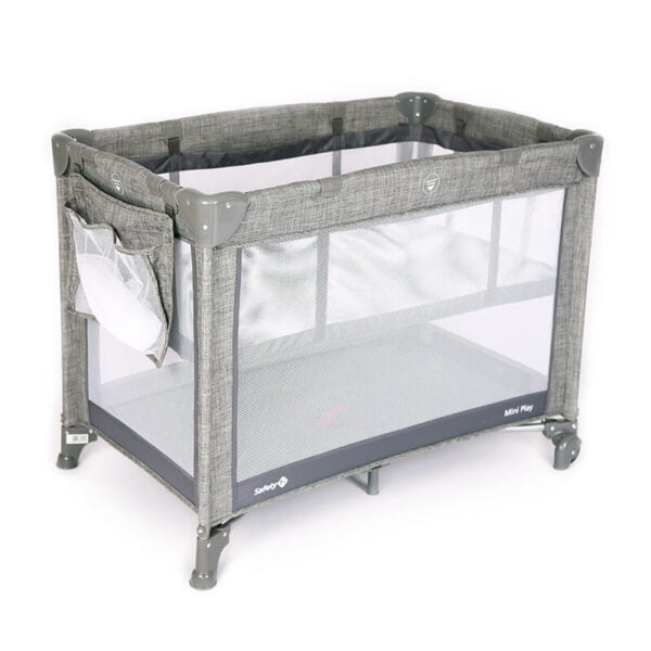 Berço Portátil Mini Play - Safety 1st (cor Cinza)