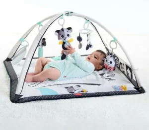 Tapete Atividades Gymini Deluxe Magical Tales Black & White - Tiny Love