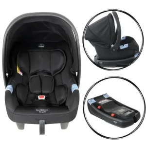 Bebê conforto com base Cadeirinha de Carro Preta Burigotto